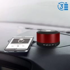 Mini Enceinte Bluetooth Venus Ronde - Rouge -Musique recherchée. spik n8 rd 8
