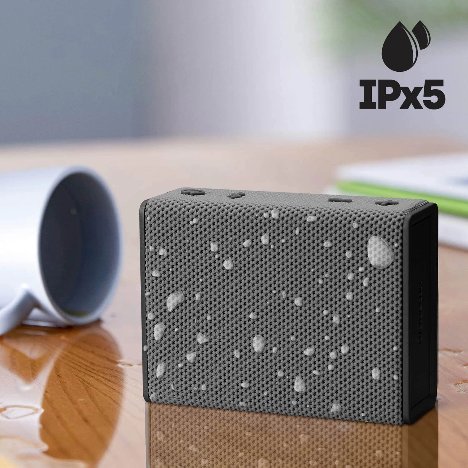 Enceinte Bluetooth Portable Certifiée IPX5, Autonomie 5H, Bigben Sydney Urbanista - Noir 7 Enceinte Bluetooth Portable Certifiée IPX5, Autonomie 5H, Bigben Sydney Urbanista - Noir – Image 5