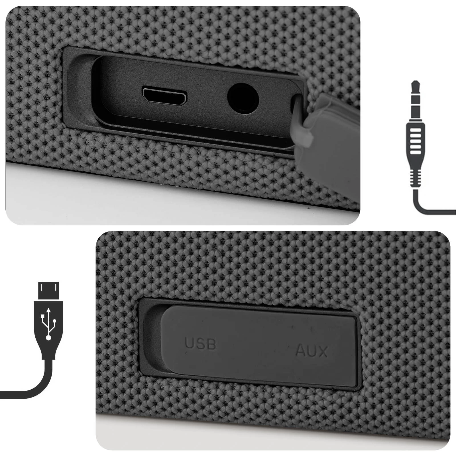 Enceinte Bluetooth Portable Certifiée IPX5, Autonomie 5H, Bigben Sydney Urbanista - Noir 11 Enceinte Bluetooth Portable Certifiée IPX5, Autonomie 5H, Bigben Sydney Urbanista - Noir – Image 9