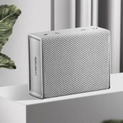 Enceinte Bluetooth Portable Certifiée IPX5, Autonomie 5H, Bigben Sydney Urbanista - Blanc -Musique recherchée. spik urba syd wh 10