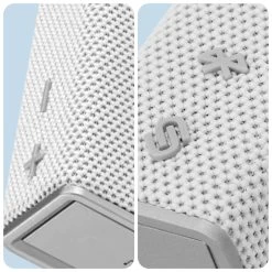 Enceinte Bluetooth Portable Certifiée IPX5, Autonomie 5H, Bigben Sydney Urbanista - Blanc -Musique recherchée. spik urba syd wh 8