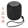 Mini Enceinte Bluetooth Ultra-compact, Portable Avec Dragonne - Noir -Musique recherchée. spik ws305 bk r