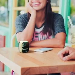 Mini Enceinte Bluetooth Ultra-compact, Portable Avec Dragonne - Vert -Musique recherchée. spik ws305 gn 3