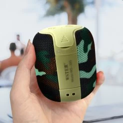 Mini Enceinte Bluetooth Ultra-compact, Portable Avec Dragonne - Vert -Musique recherchée. spik ws305 gn 7