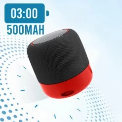 Mini Enceinte Bluetooth 5.0, Radio FM Et Micro Avec Dragonne, WSY01 - Noir -Musique recherchée. spik y01 bk 10