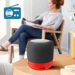 Mini Enceinte Bluetooth 5.0, Radio FM Et Micro Avec Dragonne, WSY01 - Noir -Musique recherchée. spik y01 bk 3