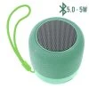 Mini Enceinte Bluetooth 5.0, Radio FM Et Micro Avec Dragonne, WSY01 - Vert -Musique recherchée. spik y01 gn r