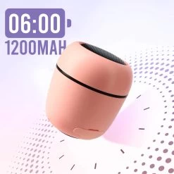 Enceinte Bluetooth 5.0 Portable Micro Et Radio FM Avec Dragonne, WSY06 - Rose -Musique recherchée. spik y06 pk 7