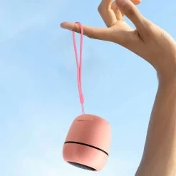 Enceinte Bluetooth 5.0 Portable Micro Et Radio FM Avec Dragonne, WSY06 - Rose -Musique recherchée. spik y06 pk 9