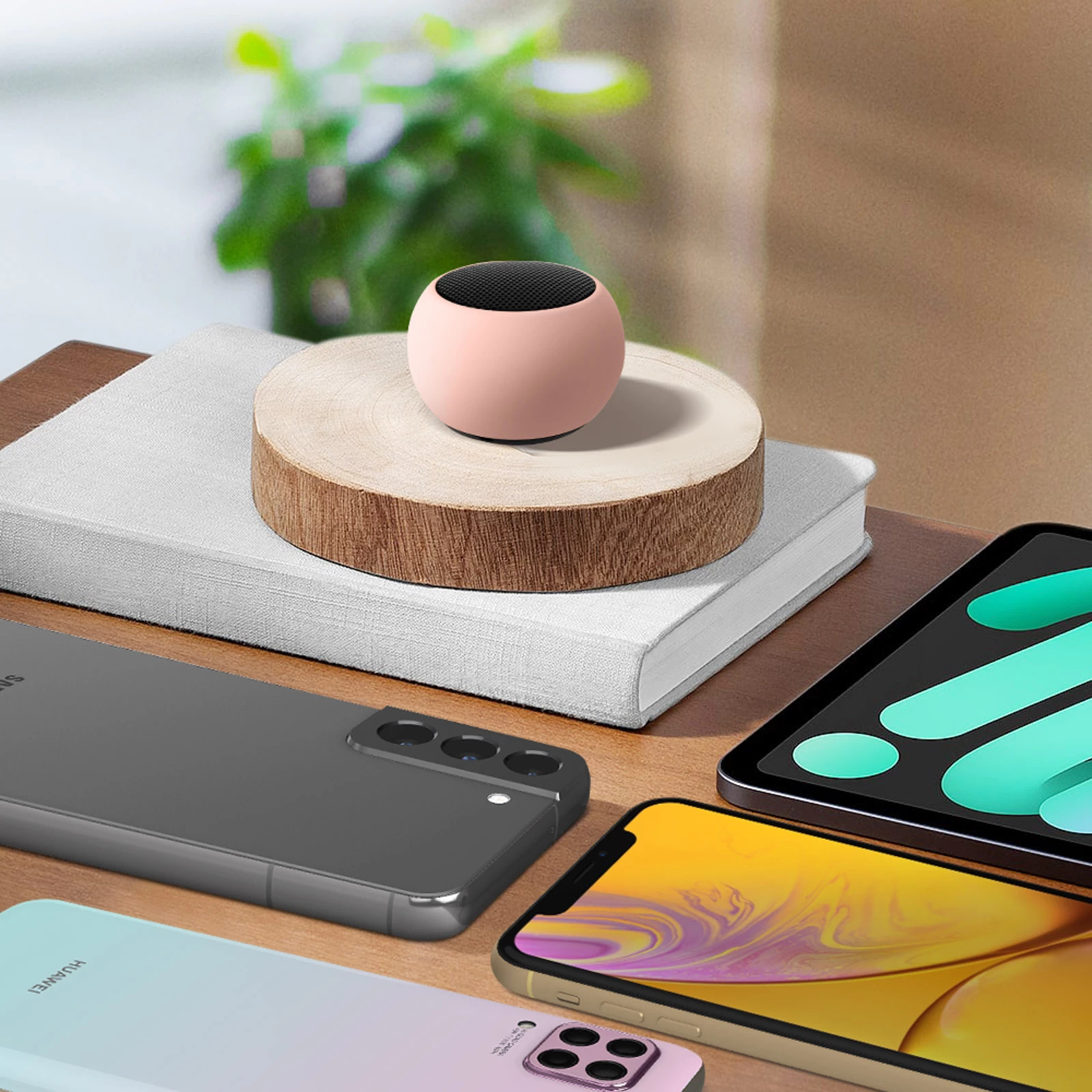 Mini Enceinte Bluetooth, Haut-Parleur 3W Avec Déclencheur D'Appareil Photo - Rose 12 Mini Enceinte Bluetooth, Haut-Parleur 3W Avec Déclencheur D'Appareil Photo - Rose – Image 10