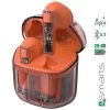 Ecouteurs Sans Fil Bluetooth étanche IPX4 Autonomie 25H, 4Smarts SkyBuds Lucid - Orange -Musique recherchée. tws 4sma sky og r