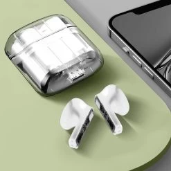 Écouteurs Sans Fil Bluetooth étanche IPX4 Autonomie 25H, 4Smarts SkyBuds Lucid - Blanc 17 Écouteurs Sans Fil Bluetooth étanche IPX4 Autonomie 25H, 4Smarts SkyBuds Lucid - Blanc -Musique recherchée. tws 4sma sky wh 6