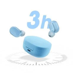 Écouteurs Sans Fil Bluetooth 5.2 Avec Boîtier De Charge Et Autonomie 12 Heures - Bleu 15 Écouteurs Sans Fil Bluetooth 5.2 Avec Boîtier De Charge Et Autonomie 12 Heures - Bleu -Musique recherchée. tws a6s bl 7