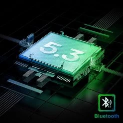 Écouteurs Bluetooth 5.3 Avec Boîtier De Charge Et Contrôle Tactile, Mode Gaming, Awei - Noir -Musique recherchée. tws awei t12p dv2 3