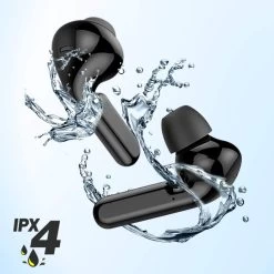 Écouteurs Sans Fil, Étui Avec Affichage LED, Contrôle Tactile et Micro Avec Réduction De Bruit, Awei - Noir 18 Écouteurs Sans Fil, Étui Avec Affichage LED, Contrôle Tactile et Micro Avec Réduction De Bruit, Awei - Noir -Musique recherchée. tws awei t15p 8