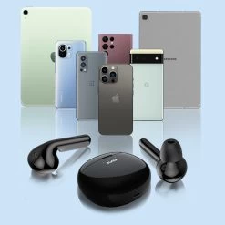 Écouteurs Sans Fil, Contrôle Tactile et Micro Avec Réduction De Bruit, Awei - Noir 17 Écouteurs Sans Fil, Contrôle Tactile et Micro Avec Réduction De Bruit, Awei - Noir -Musique recherchée. tws awei t15r 9