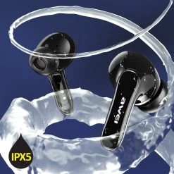 Écouteurs Gaming, Bluetooth 5.1 Avec Design LED Et Contrôle Tactile, Étanche IPX5, Awei - Noir -Musique recherchée. tws awei t35 7