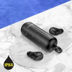 Écouteurs Sans Fil, Port Ergonomique Avec Étui De Charge Design, Awei - Noir 14 Écouteurs Sans Fil, Port Ergonomique Avec Étui De Charge Design, Awei - Noir -Musique recherchée. tws awei t55 7