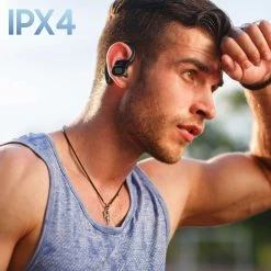 Ecouteurs Sans-Fil Bluetooth Sport, Waterproof IPX4 Devia Smart Series POP1 - Noir -Musique recherchée. tws dev pop1 3