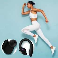 Ecouteurs Sans-Fil Bluetooth Sport, Waterproof IPX4 Devia Smart Series POP1 - Noir -Musique recherchée. tws dev pop1 5