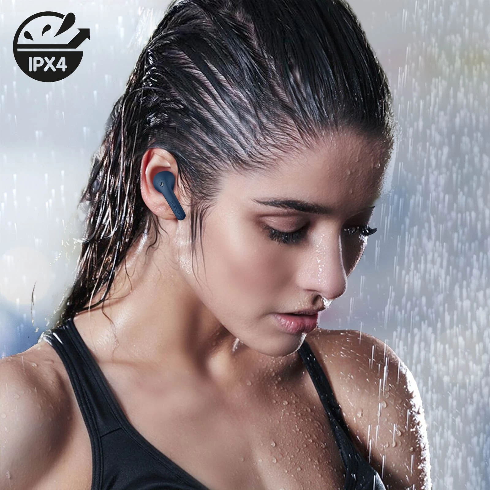 Écouteurs Sans-fil Intra-auriculaires, Bluetooth 5.3 Autonomie Totale 30 Heures, Defunc True Audio - Bleu Marine 12 Écouteurs Sans-fil Intra-auriculaires, Bluetooth 5.3 Autonomie Totale 30 Heures, Defunc True Audio - Bleu Marine – Image 10