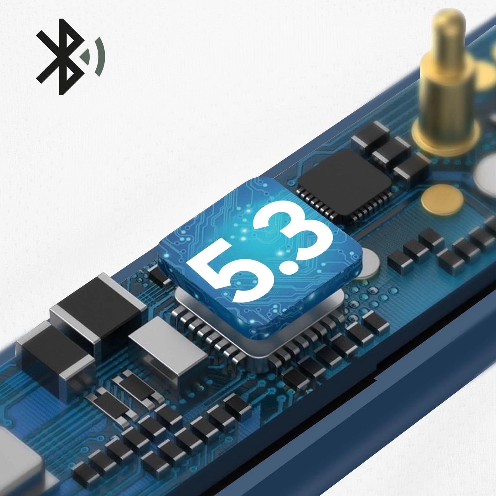 Écouteurs Sans-fil Intra-auriculaires, Bluetooth 5.3 Autonomie Totale 30 Heures, Defunc True Audio - Bleu Marine 6 Écouteurs Sans-fil Intra-auriculaires, Bluetooth 5.3 Autonomie Totale 30 Heures, Defunc True Audio - Bleu Marine – Image 4