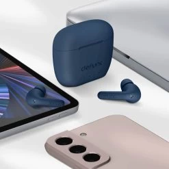 Écouteurs Sans-fil Intra-auriculaires, Bluetooth 5.3 Autonomie Totale 30 Heures, Defunc True Audio - Bleu Marine 16 Écouteurs Sans-fil Intra-auriculaires, Bluetooth 5.3 Autonomie Totale 30 Heures, Defunc True Audio - Bleu Marine -Musique recherchée. tws dfc in bl 5