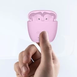 Écouteurs Sans-fil Intra-auriculaires, Bluetooth 5.3 Autonomie Totale 30 Heures, Defunc True Audio - Rose -Musique recherchée. tws dfc in pk 7