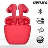 Écouteurs Sans-fil Intra-auriculaires, Bluetooth 5.3 Autonomie Totale 30 Heures, Defunc True Audio - Rouge -Musique recherchée. tws dfc in rd r