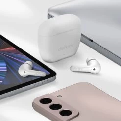 Écouteurs Sans-fil Intra-auriculaires, Bluetooth 5.3 Autonomie Totale 30 Heures, Defunc True Audio - Blanc 16 Écouteurs Sans-fil Intra-auriculaires, Bluetooth 5.3 Autonomie Totale 30 Heures, Defunc True Audio - Blanc -Musique recherchée. tws dfc in wh 5