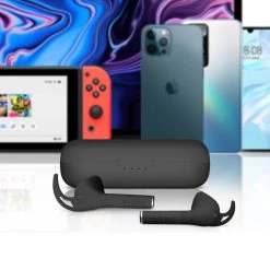 Écouteurs Sport Sans-fil Résistants à L'eau IPX5, Autonomie Totale 30 Heures, Defunc True Sport - Noir -Musique recherchée. tws dfc sp bk 7