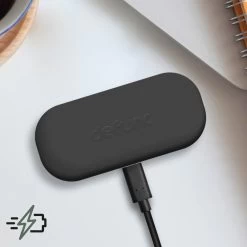 Écouteurs Sport Sans-fil Résistants à L'eau IPX5, Autonomie Totale 30 Heures, Defunc True Sport - Noir -Musique recherchée. tws dfc sp bk 9