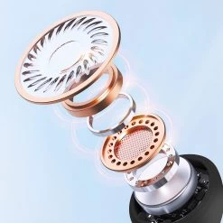 Écouteurs Bluetooth Defunc IPX4, Réducteur De Bruit Contrôle Tactile Et Boîtier De Charge - Noir -Musique recherchée. tws dfc talk bk 3