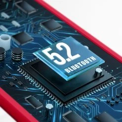 Écouteurs Bluetooth Defunc IPX4, Réducteur De Bruit Contrôle Tactile Et Boîtier De Charge - Rouge -Musique recherchée. tws dfc talk rd 9