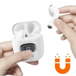 Écouteurs Sans Fil LinQ, Bluetooth Avec Commandes Tactiles, Fonction Battery Saver - Blanc 16 Écouteurs Sans Fil LinQ, Bluetooth Avec Commandes Tactiles, Fonction Battery Saver - Blanc -Musique recherchée. tws linq 33 7