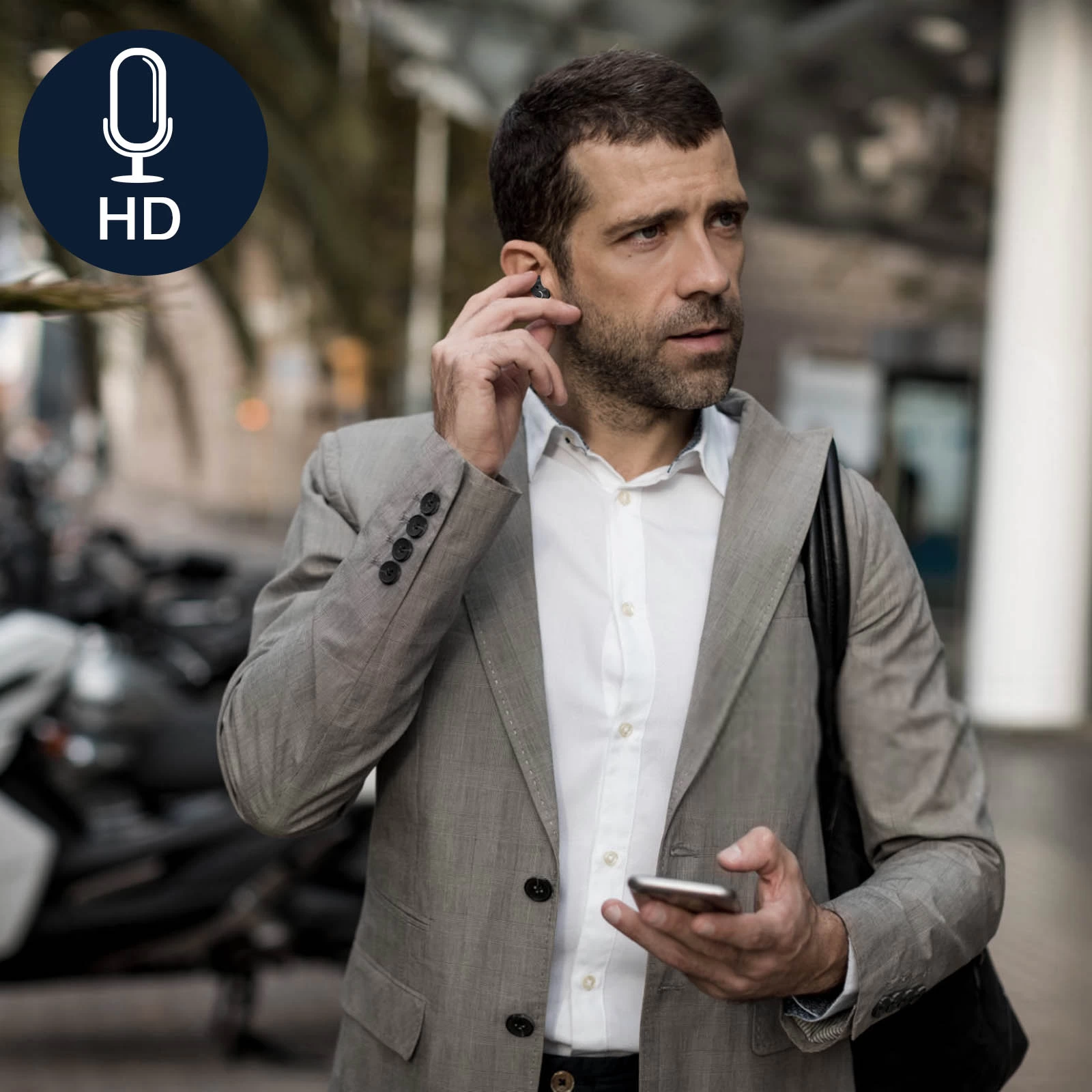 Écouteurs Sans-fil Bluetooth 5.1, Avec étui De Charge à Affichage LED Numérique - Autonomie 15h - Noir 5 Écouteurs Sans-fil Bluetooth 5.1, Avec étui De Charge à Affichage LED Numérique - Autonomie 15h - Noir – Image 3