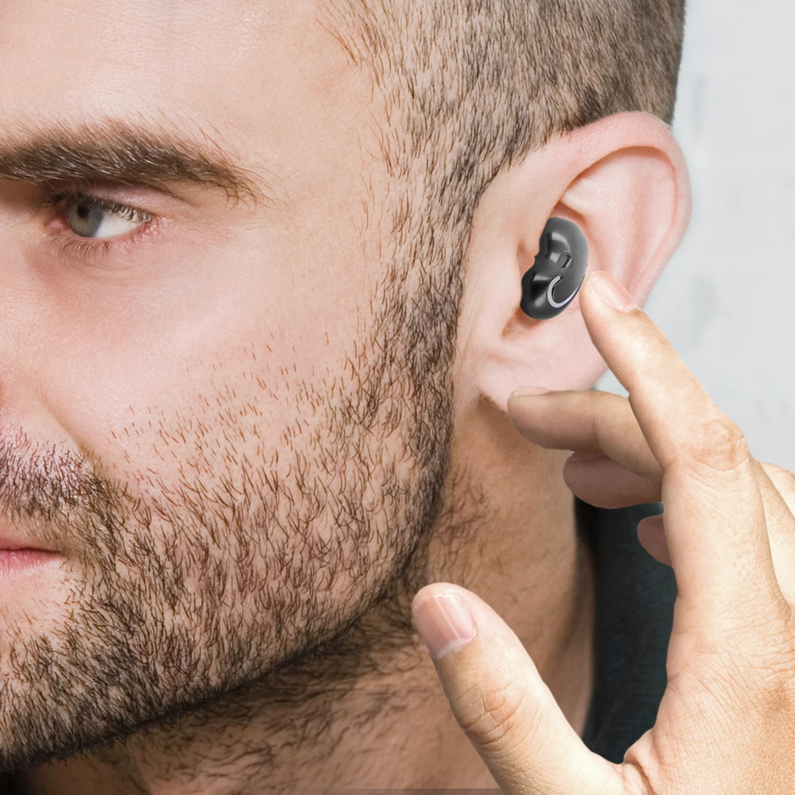 Écouteurs Sans-fil Bluetooth 5.1, Avec étui De Charge à Affichage LED Numérique - Autonomie 15h - Noir 7 Écouteurs Sans-fil Bluetooth 5.1, Avec étui De Charge à Affichage LED Numérique - Autonomie 15h - Noir – Image 5