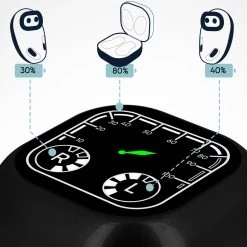 Écouteurs Sans-fil Bluetooth 5.1, Avec étui De Charge à Affichage LED Numérique - Autonomie 15h - Noir 17 Écouteurs Sans-fil Bluetooth 5.1, Avec étui De Charge à Affichage LED Numérique - Autonomie 15h - Noir -Musique recherchée. tws s6 bk 8