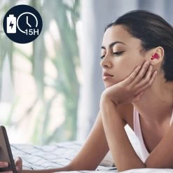 Écouteurs Sans-fil Bluetooth 5.1, Avec étui De Charge à Affichage LED Numérique - Autonomie 15h - Violet -Musique recherchée. tws s6 pp 4