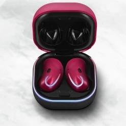 Écouteurs Sans-fil Bluetooth 5.1, Avec étui De Charge à Affichage LED Numérique - Autonomie 15h - Violet -Musique recherchée. tws s6 pp 9