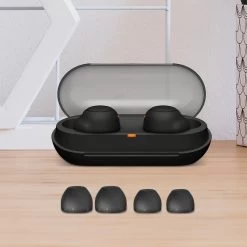 Écouteurs Sans Fil Original Sony, Bluetooth 5.0 Avec Kit Main Libre, Étanche IPX4 - Noir 20 Écouteurs Sans Fil Original Sony, Bluetooth 5.0 Avec Kit Main Libre, Étanche IPX4 - Noir -Musique recherchée. tws sony wfc500 9