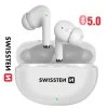 Écouteurs Bluetooth Sans Fil Avec Boîtier De Charge, Swissten ProTUNE - Blanc -Musique recherchée. tws swiss pro wh r