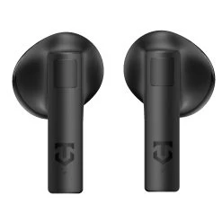 Écouteurs Sans Fil Bluetooth 5.3, Boîtier En Métal Avec Ouverture à Clic, Étanche IPX5, Tactical StrikePods - Noir -Musique recherchée. tws tact vision 1