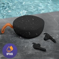 Écouteurs Sport Sans-fil Bluetooth, Son Premium Avec Autonomie 30 Heures - Noir -Musique recherchée. tws v1 bk 3