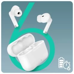 Écouteurs Sans Fil Bluetooth Avec Embouts Intra-auriculaires - Blanc -Musique recherchée. x7 wh dv5 6